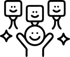 People with Floating Piggy Banks and Smiling Faces concept as A group of people with floating piggy banks and smiling faces set against a whimsical background of vector