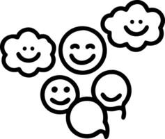 People with Floating Piggy Banks and Smiling Faces concept as A group of people with floating piggy banks and smiling faces set against a whimsical background of vector