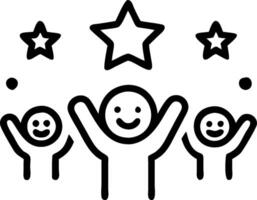 People with Floating Piggy Banks and Smiling Faces concept as A group of people with floating piggy banks and smiling faces set against a whimsical background of vector