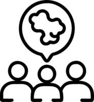 People with Watercolor Brushes and Business Documents concept as A group of people holding watercolor brushes and business documents set against a whimsical back vector