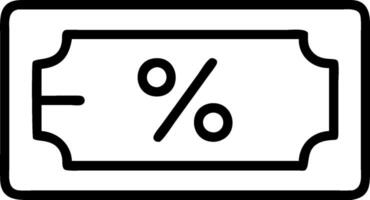 Percentage icon with copy space on white background concept as A illustration of a percentage icon with ample copy space on a white background perfect for vector