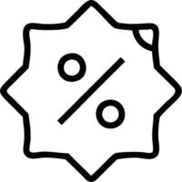 Percentage symbol with copy space for project planning concept as An artistic rendering of a percentage symbol with spacious copy space suitable for project plan vector