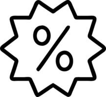 Percentage symbol with copy space for project planning concept as An artistic rendering of a percentage symbol with spacious copy space suitable for project plan vector