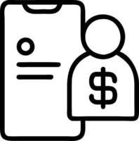 Person Using Financial Dashboard on Laptop concept as A person using a financial dashboard on their laptop with a clean background providing ample space for text vector