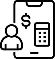 Person Using Financial Dashboard on Laptop concept as A person using a financial dashboard on their laptop with a clean background providing ample space for text vector