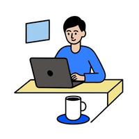 Person with a modern kitchen tablet and gourmet meal overlay symbolizing tech driven culinary lifestyle in double exposure with copy space. concept as A person i vector