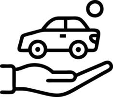 Person with Magic Car and Floating Service Icons concept as A person holding a magic car with floating service icons set against a clean background providing spa vector