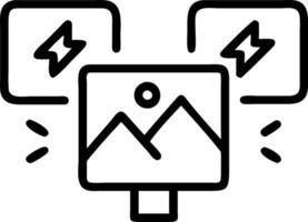 Playground icon with copy space on white background concept as A illustration of a playground icon with ample copy space on a white background perfect for vector