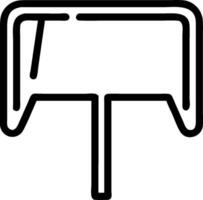 Playground symbol with copy space for project planning concept as An artistic rendering of a playground symbol with spacious copy space suitable for project plan vector
