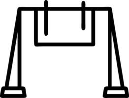Playground symbol with copy space for project planning concept as An artistic rendering of a playground symbol with spacious copy space suitable for project plan vector