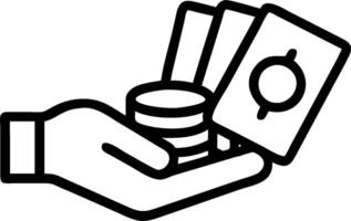 Poker player with a straight flush and poker chips indicating poker success with ample space for text. concept as A poker player holding a straight flush and a s vector