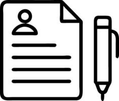 Policy document and pen icon with copy space for social media posts concept as An illustrative policy document and pen icon with copy space tailored for social m vector