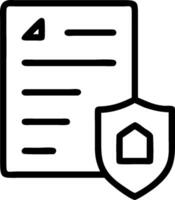 Policy document and insurance card icon with space for text on a professional background concept as A sleek policy document and insurance card icon design with a vector