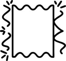 Pride Ribbon and Confetti concept as A border frame with Pride ribbons and confetti leaving ample copy space representing joy and festive spirit of Pride Month. vector