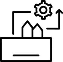 Production illustration with space for text and graphics concept as An illustrative production design featuring ample space for both text and graphics perfect fo vector