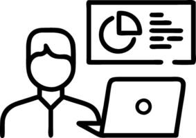 Project Manager with Gantt Chart and Clipboard concept as A project manager reviewing a Gantt chart and holding a clipboard set against a dreamy background offer vector