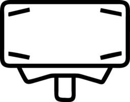 Promotion icon with blank space for custom branding concept as A customizable promotion icon with blank space for adding custom branding elements making it suita vector