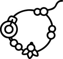 Rakhi and Traditional Thali concept as Rakhi bracelet with a traditional Thali and ample copy space symbolizing the rituals and offerings of Raksha Bandhan. in P vector