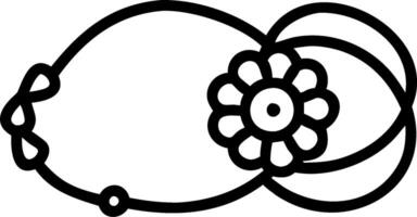Rakhi and Mehndi Designs concept as Rakhi bracelet with Mehndi designs and ample copy space symbolizing the artistic and cultural traditions of Raksha Bandhan. i vector