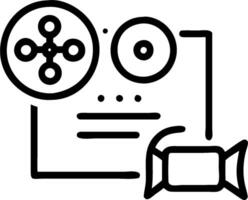 Reel to Reel Tape with Obsolete Certificate and Recorder concept as A reel to reel tape with an obsolete certificate and recorder set against a whimsical backgro vector