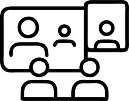 Remote team collaborating on a software development project concept as A illustration of a remote team collaborating on a software development project usi vector