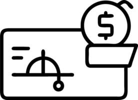 Retirement icon with copy space on white background concept as A illustration of a retirement icon with ample copy space on a white background perfect for vector