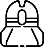Safety icon with ample space for text and graphics concept as An iconographic safety design offering ample space for both text and graphics perfect for illustrat vector