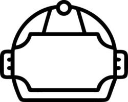 Safety icon with blank space for custom branding concept as A customizable safety icon with blank space for adding custom branding elements making it suitable fo vector