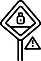 Safe zone and a danger zone sign symbolizing safety and risk with ample space for text. concept as A safe zone sign and a danger zone sign representing the dos o vector