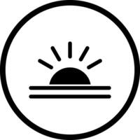 Sunrise Icon Design vector