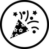 Confetti Icon Design vector