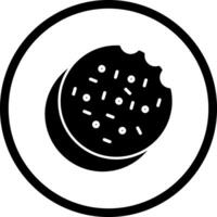 Baking Cookies Icon Design vector