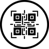 QR Code Reader Icon Design vector