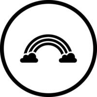 Rainbow Icon Design vector