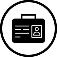 Office Card Icon Design vector