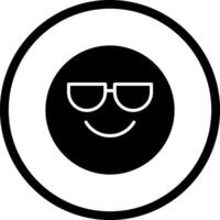 6 - Smiling Face with Sunglasse.eps vector