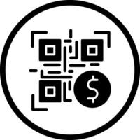 QR Code Payment Icon Design vector