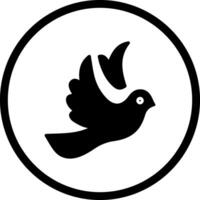 Dove of Peace Icon Design vector