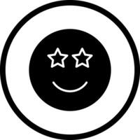 Star-Struck Icon Design vector