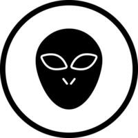 Alien Icon Design vector