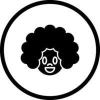 Clown Face Icon Design vector