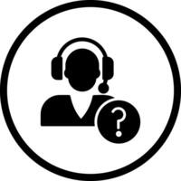 Help Request Icon Design vector