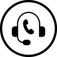Support Hotline Icon Design vector