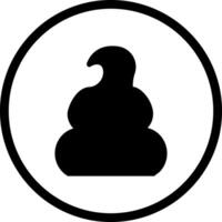 Pile of Poo Icon Design vector