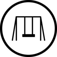Swing Time Icon Design vector