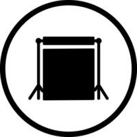 Photography Backdrops Icon Design vector