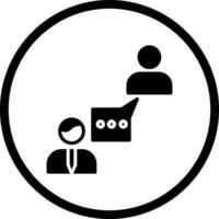Consulting Icon Design vector