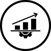 Performance Metrics Icon Design vector