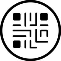 QR Code Icon Design vector