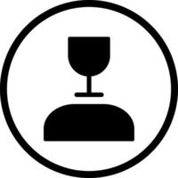 Wine Snob Icon Design vector